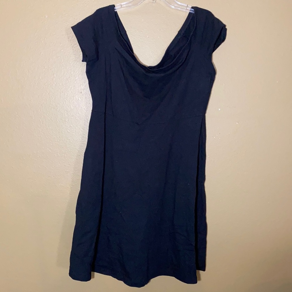 Old Navy off the shoulder black dress